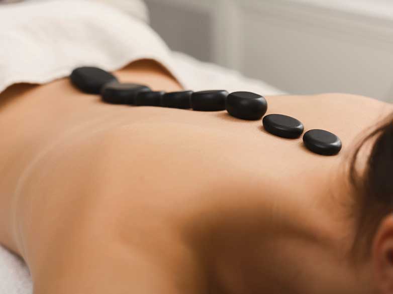 hot stones massage Luxury Treatment spa in zakynthos & lefkas Greece