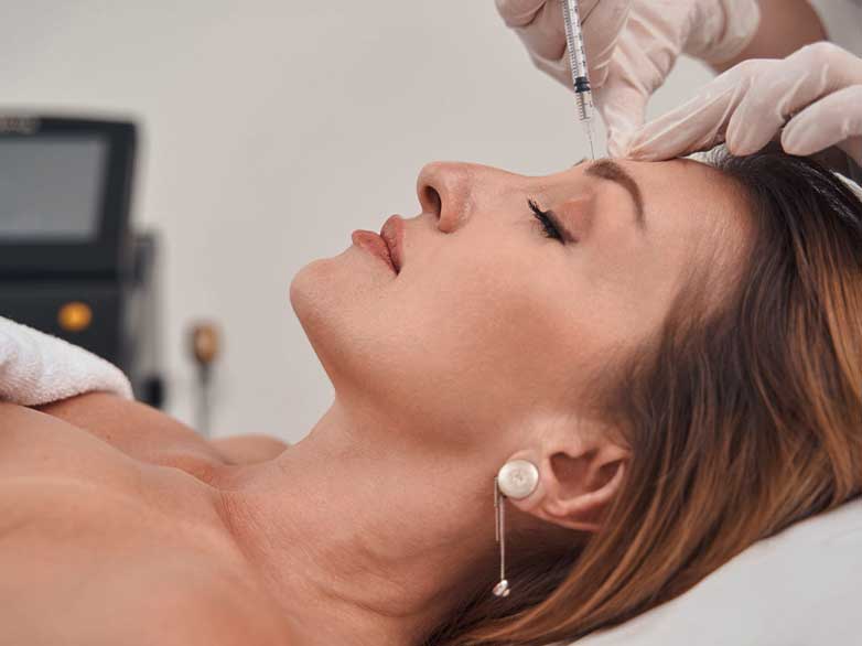 Mesotherapy medical skin treatment